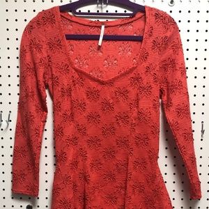 Free People Daisy Pointelle Peplum